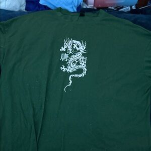 SHEIN Dark Green Tee